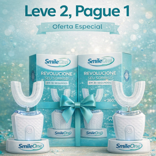 SmileOne: Escova Inteligente Automática 360° - Oferta Exclusiva de Lançamento 🩵 PAGUE 1 LEVE 2