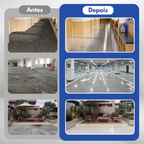 Revestimento de Piso Epóxi com Acabamento de Mármore de Alto Brilho 🔥Estoque Limitado🔥